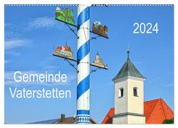 Gemeinde Vaterstetten (Wandkalender 2024 DIN A2 quer), CALVENDO Monatskalender von gro,  gro