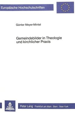 Gemeindebilder in Theologie und kirchlicher Praxis von Meyer-Mintel,  Günter