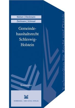 Gemeindehaushaltsrecht Schleswig-Holstein von Dieckmann,  Frank, Nielsen,  Jochen, Schmaal,  Bernhard, Ziertmann,  Marc