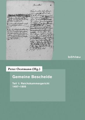 Gemeine Bescheide von Oestmann,  Peter