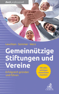 Gemeinnützige Vereine und Stiftungen von Leuchten,  Benjamin, Sommer,  Michael, Werz,  Ralf Stefan