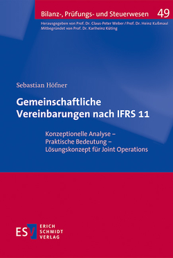 Gemeinschaftliche Vereinbarungen nach IFRS 11 von Höfner,  Sebastian