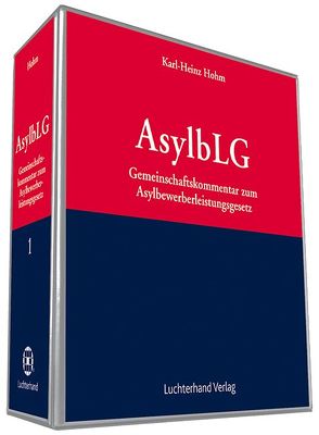 Gemeinschaftskommentar zum Asylbewerberleistungsgesetz von Fritz,  Roland, Hohm,  Karl H, Vormeier,  Jürgen