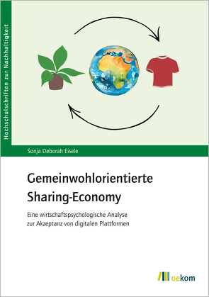 Gemeinwohlorientierte Sharing Economy von Eisele,  Sonja