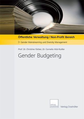 Gender Budgeting von Färber,  Christine, Hösl-Kulike,  Cornelia