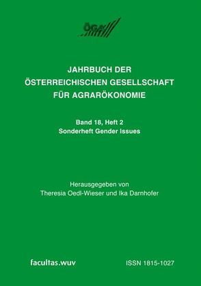 Gender Issues in der Landwirtschaft von Darnhofer,  Ika, Oedl-Wieser,  Theresia