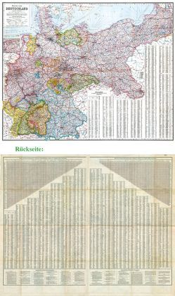 General-Karte Deutsches Reich – Deutschland, 1910 von Rockstuhl,  Harald