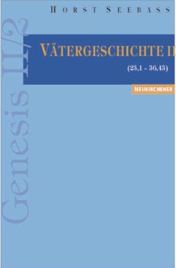 Genesis II/2 von Seebass,  Horst