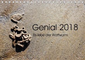 Genial 2018 – Es lebe der Wattwurm (Tischkalender 2018 DIN A5 quer) von Kesslau,  Sybille