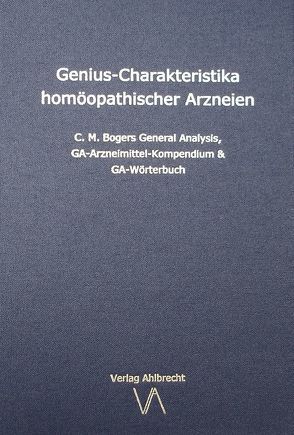 Genius-Charakteristika homöopathischer Arzneien von Ahlbrecht,  Jens, Funk,  Elmar W., Winter,  Norbert