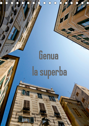 Genua – la superba (Tischkalender 2021 DIN A5 hoch) von Veronesi,  Larissa