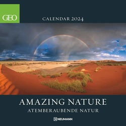 GEO Amazing Nature 2024 – Wand-Kalender – Broschüren-Kalender – 30×30 – 30×60 geöffnet