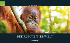 GEO Bedrohte Tierwelt 2021 – Wand-Kalender – Tier-Kalender – Poster-Kalender – 58×36