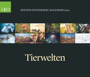 GEO Edition: Tierwelten 2024 – Wand-Kalender – Tier-Kalender – 70×60