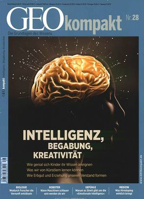 GEOkompakt / GEOkompakt 28/2011 – Intelligenz, Begabung, Kreativität von Schaper,  Michael