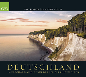 GEO SAISON: Deutschland 2021 – Wand-Kalender – Poster-Kalender – Landschafts-Fotografie – 50×45