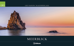 GEO SAISON: Meerblick 2021 – Wand-Kalender – Reise-Kalender – Poster-Kalender – 58×36
