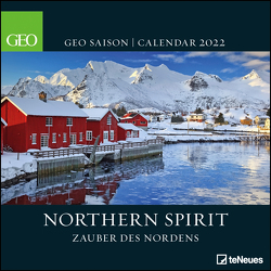 GEO SAISON Northern Spirit 2022 – Wand-Kalender – Broschüren-Kalender – 30×30 – 30×60 geöffnet