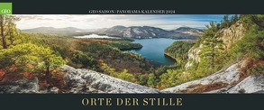 GEO SAISON Panorama: Orte der Stille 2024 – Panorama-Kalender – Wand-Kalender – Groß-Formate – 120×50