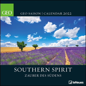 GEO SAISON Southern Spirit 2022 – Wand-Kalender – Broschüren-Kalender – 30×30 – 30×60 geöffnet