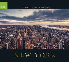 GEO SPECIAL: New York 2021 – Wand-Kalender – Reise-Kalender – Poster-Kalender – 50×45