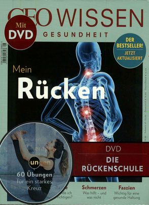 GEO Wissen Gesundheit / GEO Wissen Gesundheit mit DVD 8/18 – Rücken von Schaper,  Michael