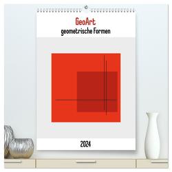 GeoArt – geometrische Formen (hochwertiger Premium Wandkalender 2024 DIN A2 hoch), Kunstdruck in Hochglanz von Tessarolo,  Franco