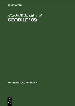 Geobild’ 89 von Hübler,  Albrecht, Nägel,  Werner, Ripley,  Brian David, Werner,  Günter