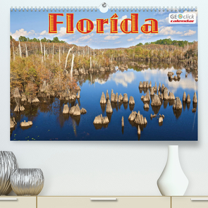 GEOclick calendar: Florida (Premium, hochwertiger DIN A2 Wandkalender 2023, Kunstdruck in Hochglanz) von Feske,  Klaus