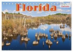 GEOclick calendar: Florida (Tischkalender 2024 DIN A5 quer), CALVENDO Monatskalender von Feske,  Klaus
