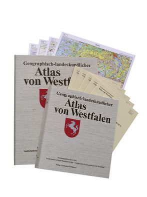 Geographisch-landeskundlicher Atlas von Westfalen von Bertelsmeier,  Elisabeth, Fistarol,  B, Gorki,  H F, Kleinn,  H, Mayr,  Alois, Pape,  H, Temlitz,  Klaus