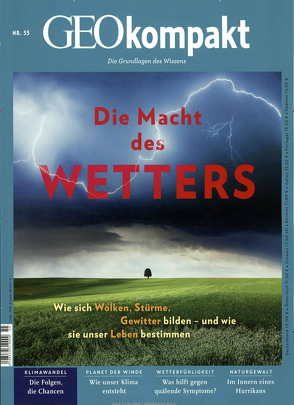 GEOkompakt / GEOkompakt 55/2018 – Die Macht des Wetters von Schaper,  Michael