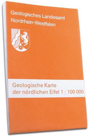 Geologische Karte der nördlichen Eifel von Hager,  Hans, Knapp,  Gangolf