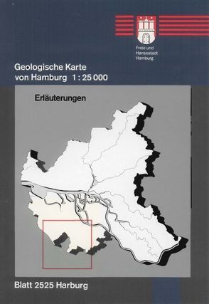 Geologische Karte von Hamburg – Blatt 2525 Harburg von Ehlers,  Jürgen