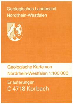 Geologische Karten von Nordrhein-Westfalen 1:100000 / Korbach von Clausen,  Claus D, Deutloff,  Otfried, Knapp,  Gangolf, Kühn-Velten,  Harald