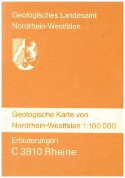Geologische Karten von Nordrhein-Westfalen 1:100000 / Rheine von Koch,  Michael, Thiermann,  Arend