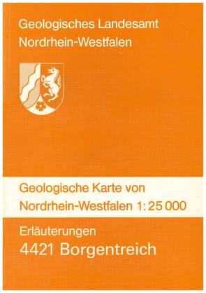 Geologische Karten von Nordrhein-Westfalen 1:25000 / Borgentreich von Dahm-Arens,  Hildegard, Jäger,  Bertold, Knapp,  Gangolf, Michel,  Gert