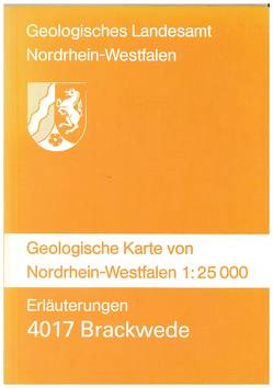 Geologische Karten von Nordrhein-Westfalen 1:25000 / Brackwede von Mestwerdt,  Adolf