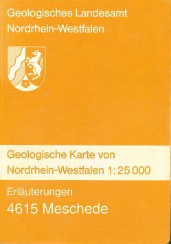 Geologische Karten von Nordrhein-Westfalen 1:25000 / Meschede von Mertens,  Hans, Rehagen,  Hans W, Thome,  Karl N, Wolf,  Monika