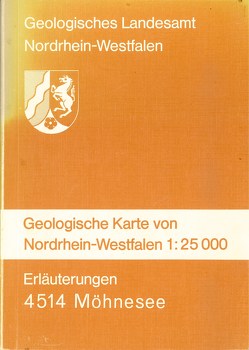 Geologische Karten von Nordrhein-Westfalen 1:25000 / Möhnesee von Kühne,  Friedrich, Pfeffer,  Paul