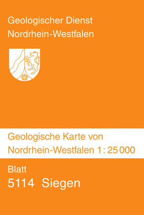 Geologische Karten von Nordrhein-Westfalen 1:25000 / Siegen von Koch,  Ulrich, Krahn,  Ludger, Thünker,  Michael, Vieth,  Angelika