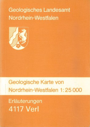 Geologische Karten von Nordrhein-Westfalen 1:25000 / Verl von Dahm-Arens,  Hildegard, Michel,  Gert, Skupin,  Klaus, Vogler,  Hermann