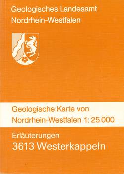Geologische Karten von Nordrhein-Westfalen 1:25000 / Westerkappeln von Dubber,  Hans J, Kalterherberg,  Jakob, Suchan,  Karl H, Thiermann,  Arend