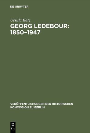 Georg Ledebour: 1850–1947 von Kluke,  Paul, Ratz,  Ursula