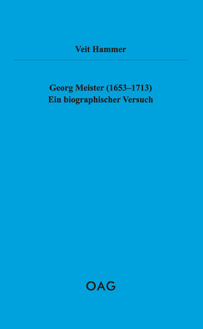 Georg Meister (1653-1713) von Hammer,  Veit