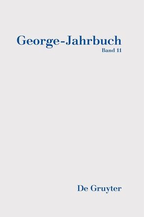 George-Jahrbuch / 2016/2017 von Kauffmann,  Kai, Ortlieb,  Cornelia, Stefan-George-Gesellschaft