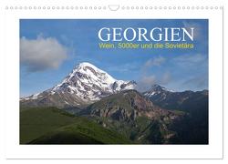Georgien – Wein, 5000er und die Sovietära (Wandkalender 2024 DIN A3 quer), CALVENDO Monatskalender von Hallweger,  Christian