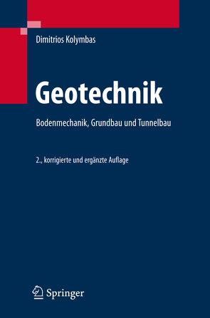 Geotechnik von Kolymbas,  Dimitrios