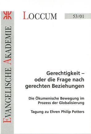 Gerechtigkeit – oder die Frage nach gerechten Beziehungen von Anhelm,  Fritz Erich