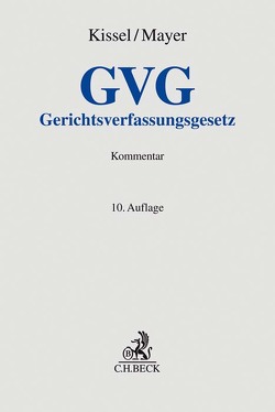 Gerichtsverfassungsgesetz von Kissel,  Otto Rudolf, Mayer,  Herbert